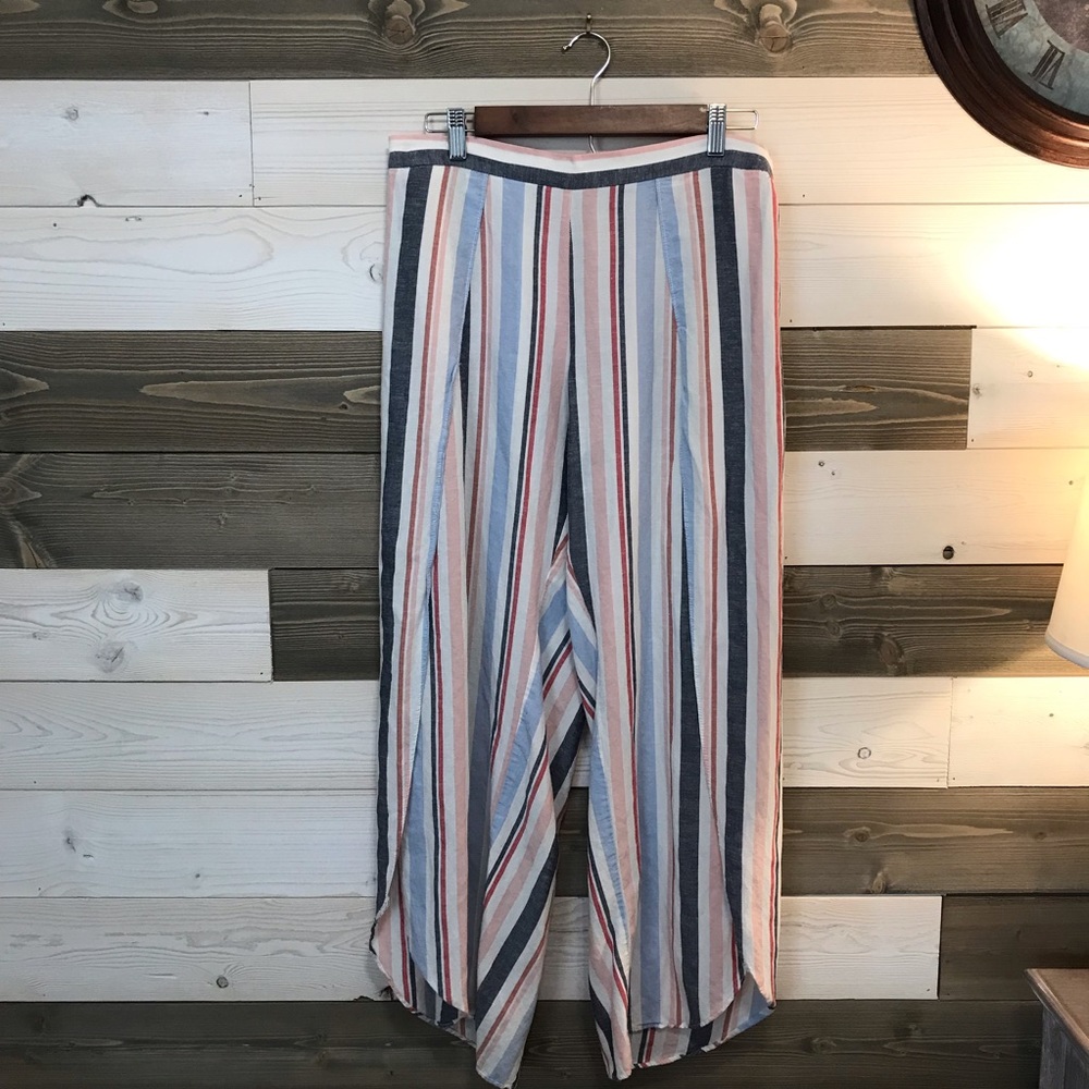 Drew Anthropologie ⚜️ Striped Linen Pants